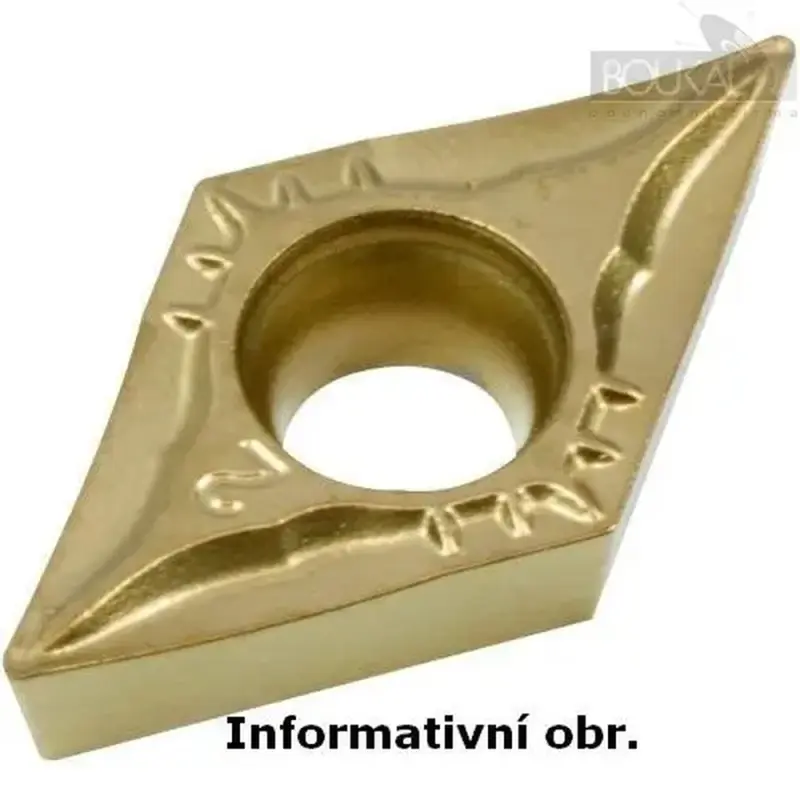 Vyměnitelné břitové destičky HM - DCMT 070202. Sada 10 kusů (A2/A3/B2/B3) (BER443133)