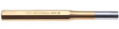 Vyrážeč závlaček 12 x 150 mm BGS101651-12, tvrzený (BGS101651-12)