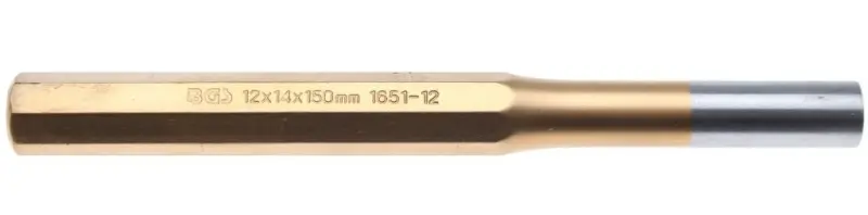 Vyrážeč závlaček 12 x 150 mm BGS101651-12, tvrzený (BGS101651-12)