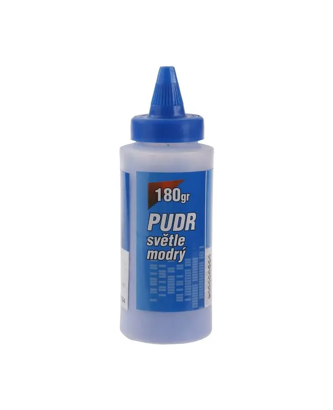 Pudr 180g světle modrý, Levior 37094 (L37094)
