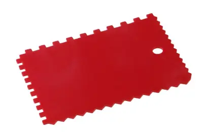 Stěrka plast zuby 150x80mm, Levior 37101 (L37101)