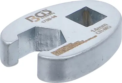 BGS 1756-14 klíč plochý otevřený 3/8" 14 mm (BGS101756-14)