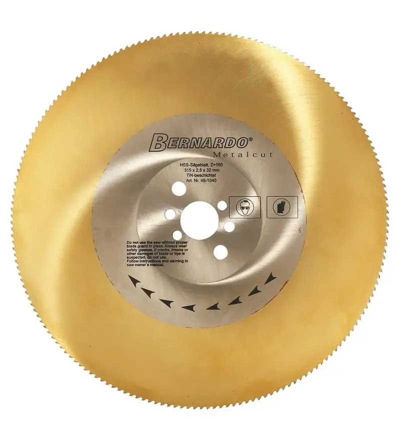 Pilový kotouč pr. 315 x 2,5 x 32 mm, Z160,  HSS TiN (BER481040)