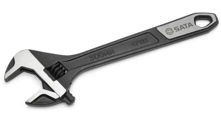 Stavitelný klíč 12" se širokou čelistí SATA ST47125 (SATAST47125)