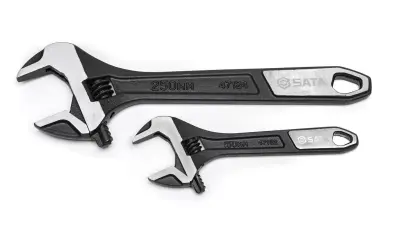 Nastavitelný klíč se širokou čelistí 2ks. (6" a 10 (SATAST47130)