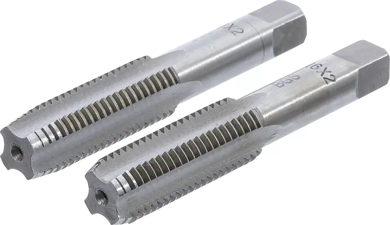 Závitníky M16 x 2,00 mm BGS101900-M16X2.0-B (Sada 2 díly) (BGS101900-M16X2.0-B)