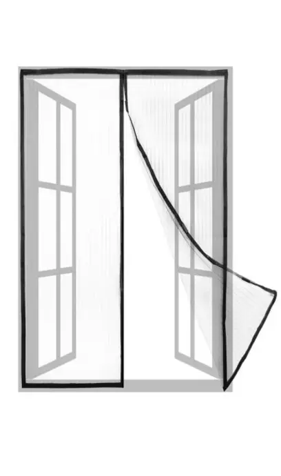 Dveřní závěs proti hmyzu magnetický 220x100cm, ant (L40077)