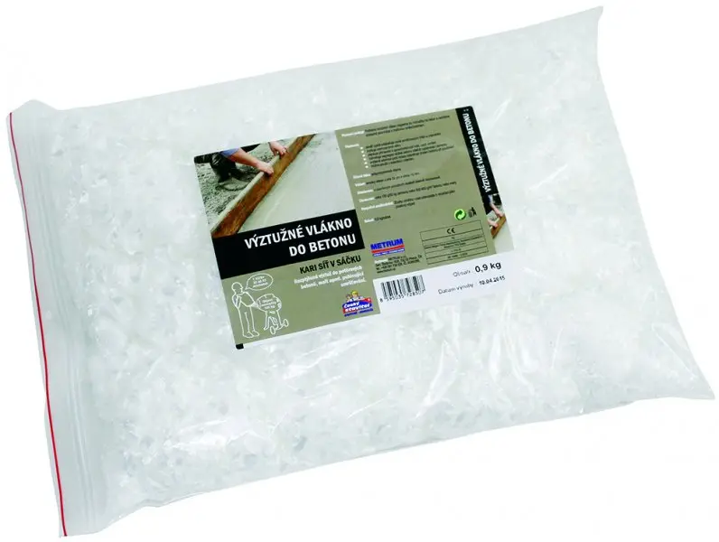Vlákno výztužné do betonu 0,9kg (L42115)