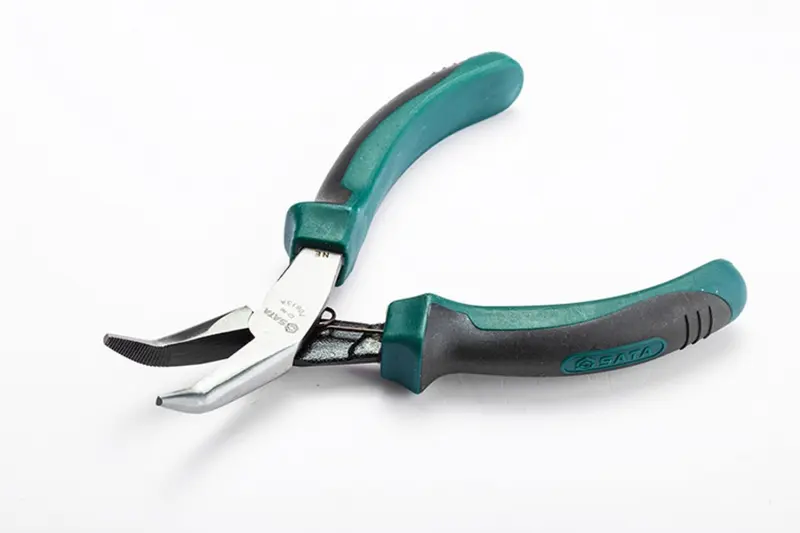 Mini kleště s ohnutým nosem 5" (SATAST70613AST)