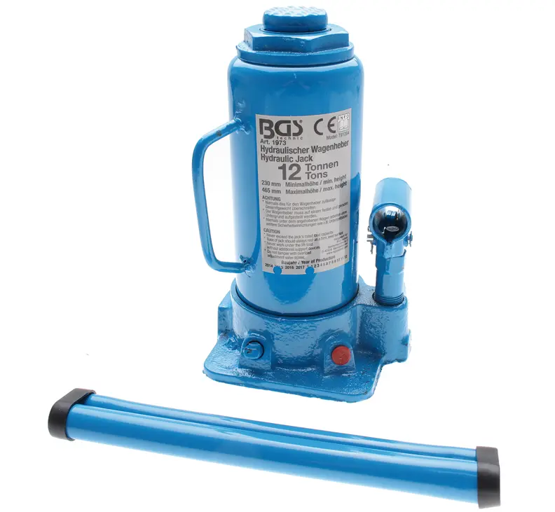 zvedák hydraulický 12 tun ( panenka ) (BGS101973)