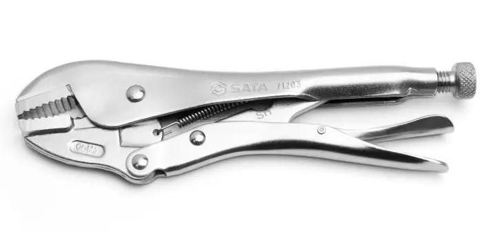 Samosvorné upínací kleště Grip 224 mm SATA ST71203ST rovné (SATAST71203ST)