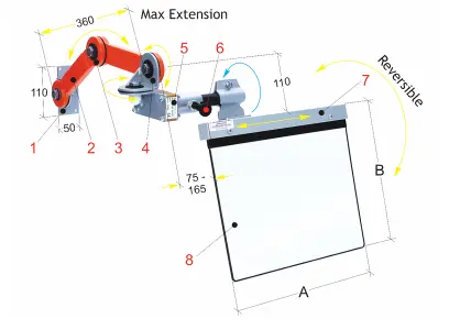 Ochranné zařízení pro různé stroje PBF 10/350/SX-links  (BER571258)