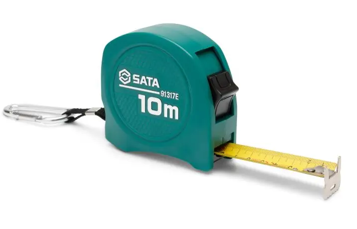Svinovací metr SATA 10 m/25 mm ST91317E (SATAST91317E)