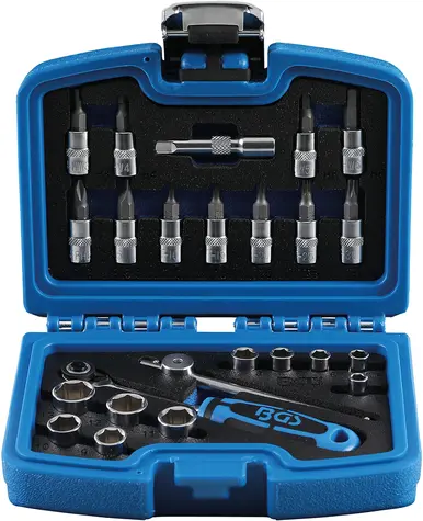 Gola sada BGS-24K Ráčna 1/4" (5 ÷ 13 mm) Pro Torque. BGS 2140 (BGS102140)
