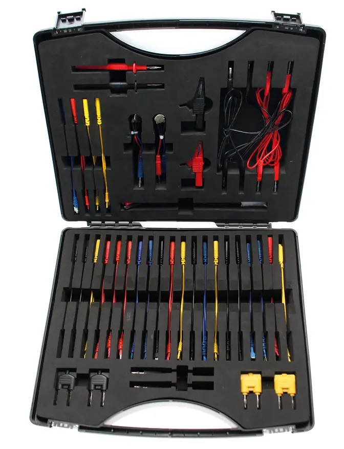 Měřicí kabely a zkušební hroty BGS 2184 92 dílů (BGS102184)