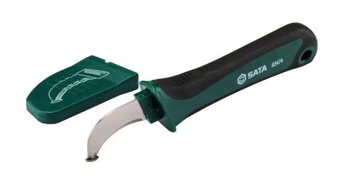 Odizolovací nůž 185 mm SATA ST93474, zahnutá čepel (SATAST93474)