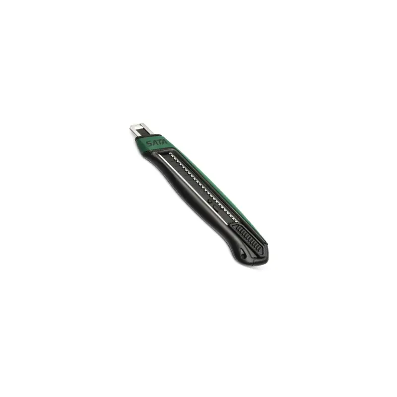 Odlamovací nůž 9x80 mm SATA s pryžovou rukojetí (SATAST93481)