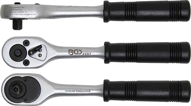 Přepínací ráčna 1/4" BGS102207, profi (BGS102207)