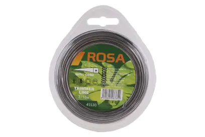 Struna 2/15m čtverec s nylon.středem, Levior 45530 (L45530)