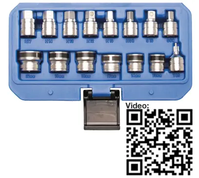 Hlavice pro olejové výpusti 8 ÷ 21 mm BGS 2256 , magnetické, (BGS102256)