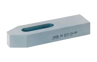 Upínací příložka 11x80 mm AMF70029 s nastavitelným šroubem, DIN 6314
