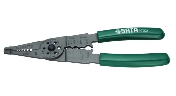 Krimpovací kleště 200 mm SATA ST97521ST (SATAST97521ST)