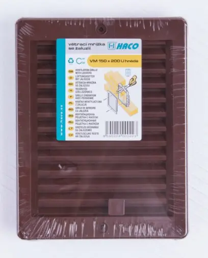 Mřížka větrací 150x200mm H/žaluzie (D) (L47037)