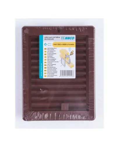 Mřížka větrací 150x150mm H/žaluzie (D) (L47041)