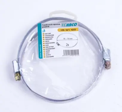Spona hadicová HS W1 100mm(2ks) !OBJ, Levior 47107 (L47107)