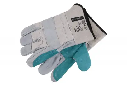 Rukavice kožené,zesílené,podšívka 10.5 (L50519)