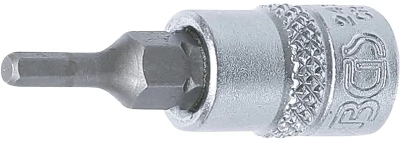 Zástrčná hlavice 1/4" inbus 3 mm BGS102497 (BGS102497)