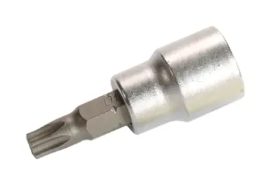 Zástrčná bitová hlavice 3/8" T-profil T40 s otvorem. BGS 2575 (BGS102575)