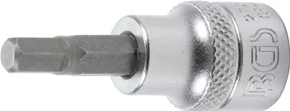 Zástrčná bitová hlavice 3/8" inbus 7/32" palcová. BGS 2723 (BGS102723)