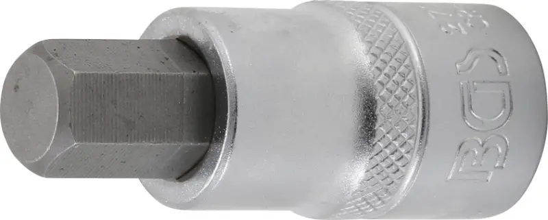 Zástrčná hlavice 1/2" šestihran 15/32" - palcová. BGS 2737 (BGS102737)