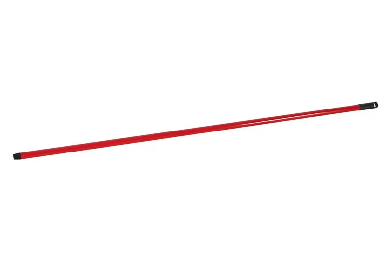 Násada alu 130cm,jemný závit,červená (L52125)