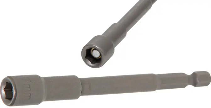 Nástrčná hlavice 1/4" BGS 2763 šestihran 7 mm velmi dlouhá pro vrtačky (BGS102763)