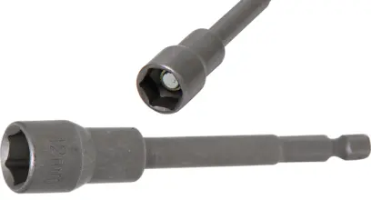Nástrčná hlavice 1/4" BGS 2768 šestihran 12 mm velmi dlouhá pro vrtačky (BGS102768)