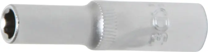 Nástrčná hlavice 1/4" 6 mm, prodloužená - Super Lock. BGS 2966 (BGS102966)