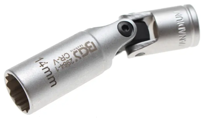 Kloubová nástrčná hlavice 3/8" 14 mm BGS102390 na žhavicí svíčky (BGS102984-1)