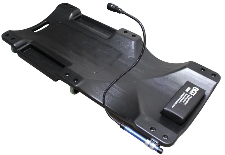 Pojízdná montážní podložka 50 x 103 cm BGS102996, plastová s pracovní lampou (BGS102996)