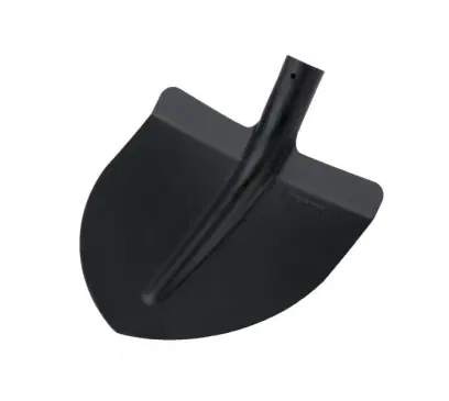 Lopata srdcovka bez násady,černá (L61020)