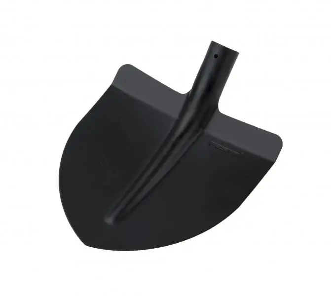 Lopata srdcovka bez násady,černá (L61020)
