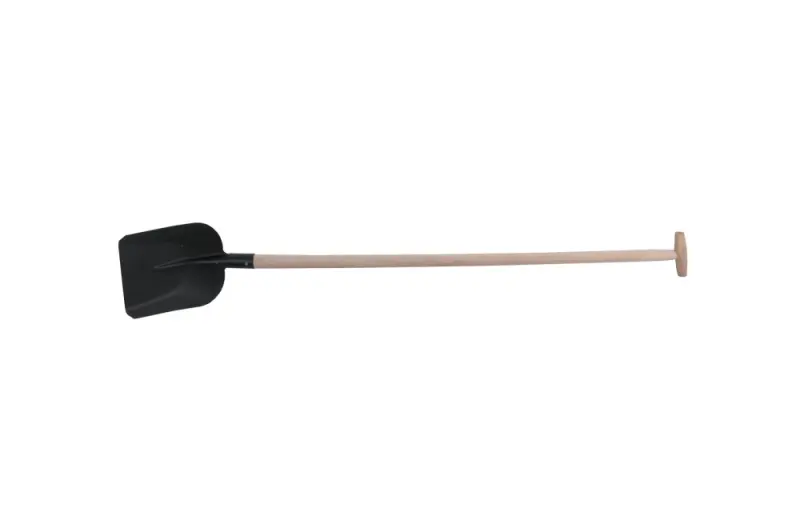 Lopata stáj.standard černá,násada T, Levior 61053 (L61053)