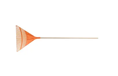 Hrábě plast.s násadou 160cm,24lamel,60cm, Levior 61132 (L61132)