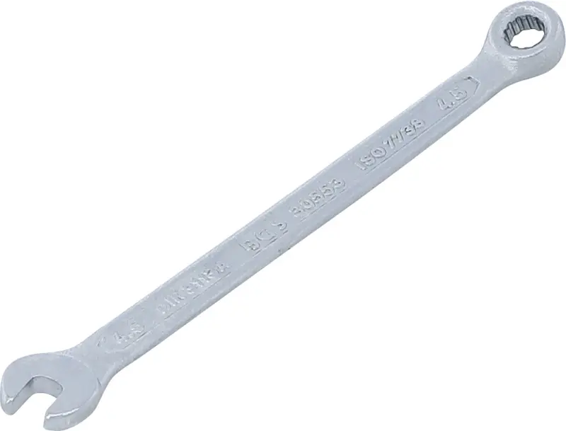 BGS 30553 Očkoplochý klíč 4,5 mm, DIN 3113A matný chrom (BGS1030553)