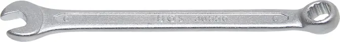 Očkoplochý klíč 6 mm BGS1030556, DIN 3113A, matný chrom (BGS1030556)