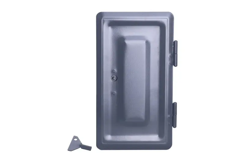 Dvířka komínová šedá barva KOMAX (L65063)