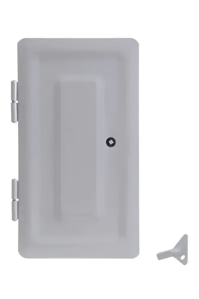 Dvířka komínová šedá barva KOMAX (L65063)