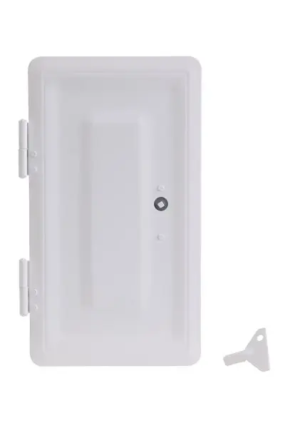 Dvířka komínová bílá barva KOMAX (L65064)