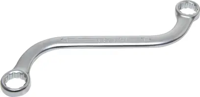 BGS 30745 Očkový klíč 18 x 19 mm, S-forma, dvanáctihran (BGS1030745)